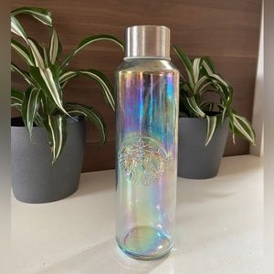 Starbucks glass water bottle